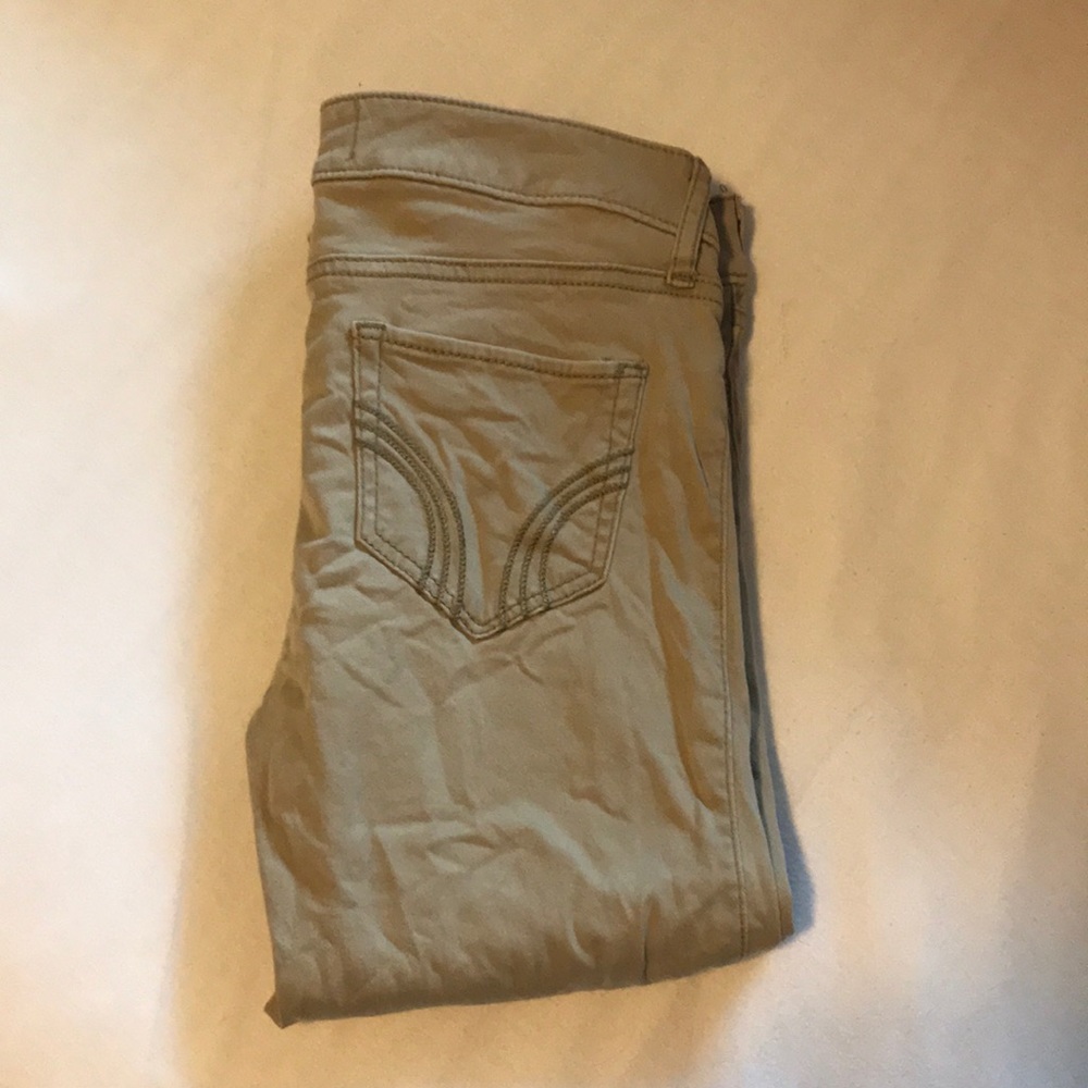 hollister khaki pants
